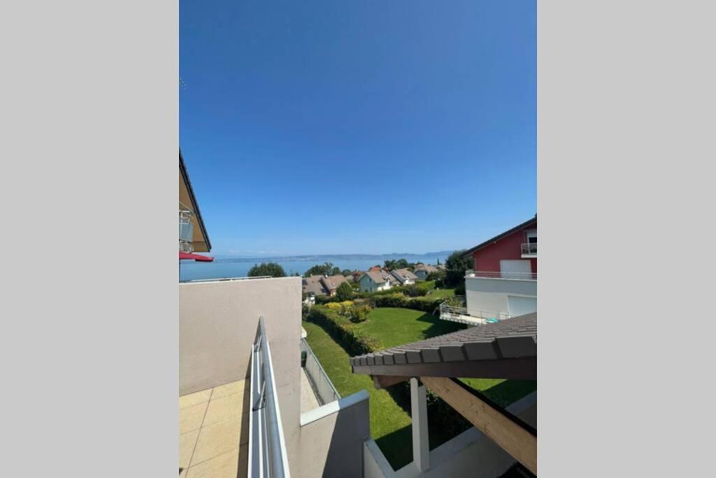 Superbe Appartement Au Calme Avec Vue Sur Le Lac. Évian-les-Bains Exterior foto