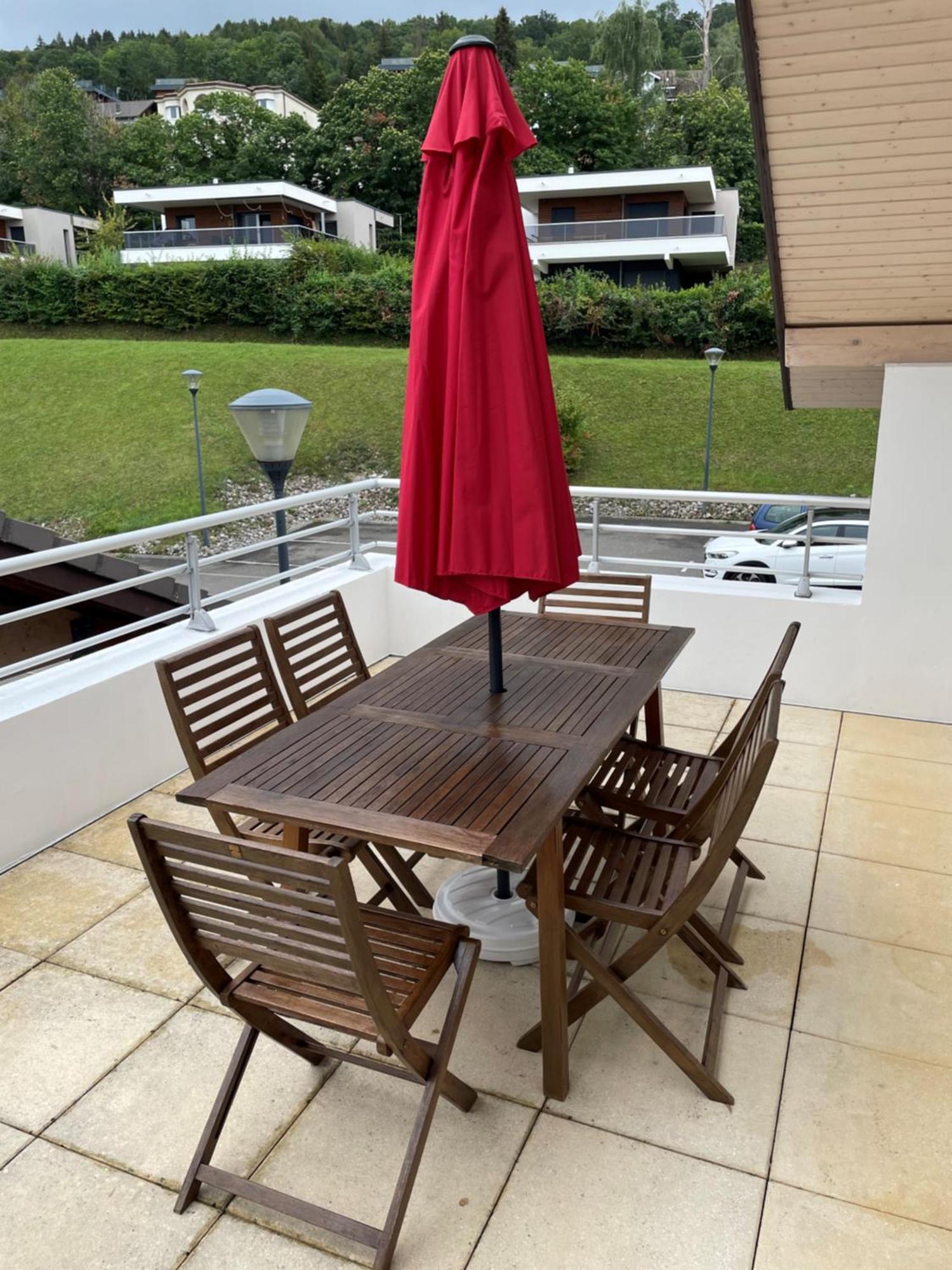 Superbe Appartement Au Calme Avec Vue Sur Le Lac. Évian-les-Bains Exterior foto